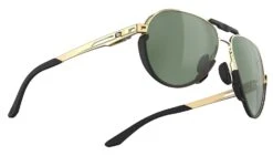 Rudy Project Skytrail Piloten-Sonnenbrille - Ligth Gold Shiny / Green -Fahrradausrüstungs Geschäft ML380105 0000 20 Rudy Project Skytrail Pilotenbrille Sonnenbrille light gold shiny green