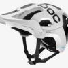POC Tectal Race Spin Mountainbike-Helm - Hydrogen White/Uranium Black
