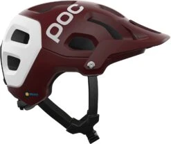POC Tectal Race MIPS Mountainbike-Helm - Garnet Red/Hydrogen White Matt -Fahrradausrüstungs Geschäft POC Tectal Race mips MTB Bike Helm Fahrradhelm Garnet Red Hydrogen White Matt 3