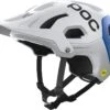 POC Tectal Race MIPS Mountainbike-Helm - Hydrogen White/Opal Blue Metallic/Matt