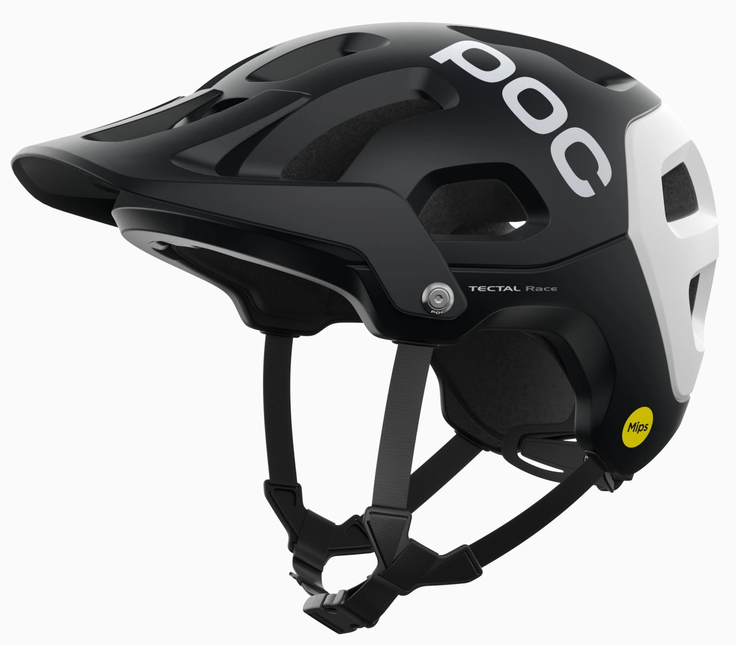 POC Tectal Race MIPS Mountainbike-Helm - Uranium Black/Hydrogen White Matt 1 POC Tectal Race MIPS Mountainbike-Helm - Uranium Black/Hydrogen White Matt