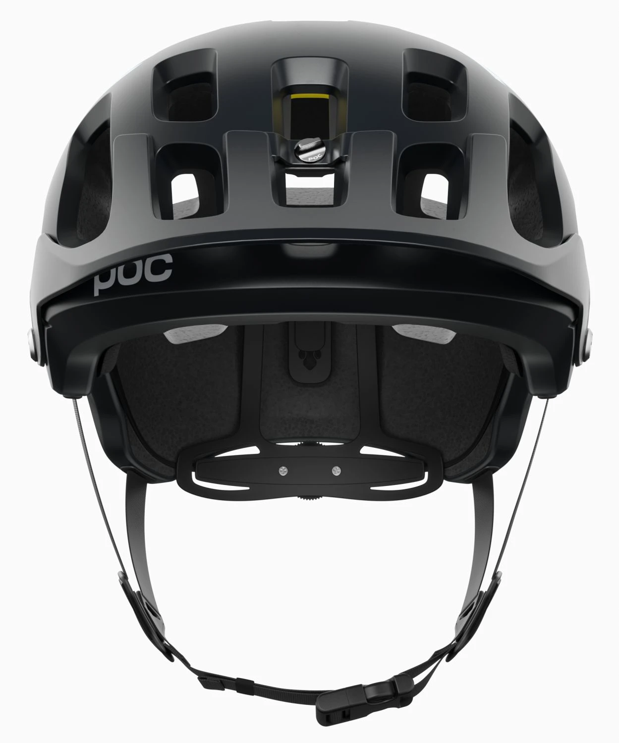 POC Tectal Race MIPS Mountainbike-Helm - Uranium Black/Hydrogen White Matt 2 POC Tectal Race MIPS Mountainbike-Helm - Uranium Black/Hydrogen White Matt – Bild 2
