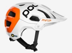 POC Tectal Race Spin NFC Mountainbike-Helm - Hydrogen White/Fluorescent Orange AVIP 8 POC Tectal Race Spin NFC Mountainbike-Helm - Hydrogen White/Fluorescent Orange AVIP -Fahrradausrüstungs Geschäft Poc Tectal RaceSpin NFC 8043 Hydrogen White Fluorescent Orange AVIP 4