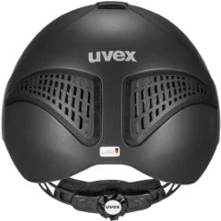 Uvex Exxential II Reithelm-black Mat -Fahrradausrüstungs Geschäft Reithelm uvex exxential II black mat 3