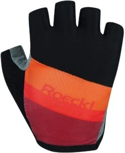 Roeckl Ticino Kinder Fahrradhandschuh - Black Orange