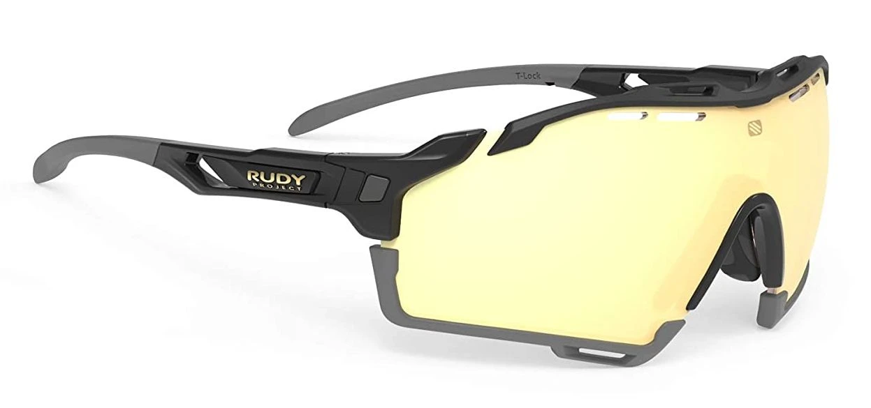 Rudy Project Cutline Sportbrille - Black Gloss/MultiLaser Gold 1 Rudy Project Cutline Sportbrille - Black Gloss/MultiLaser Gold