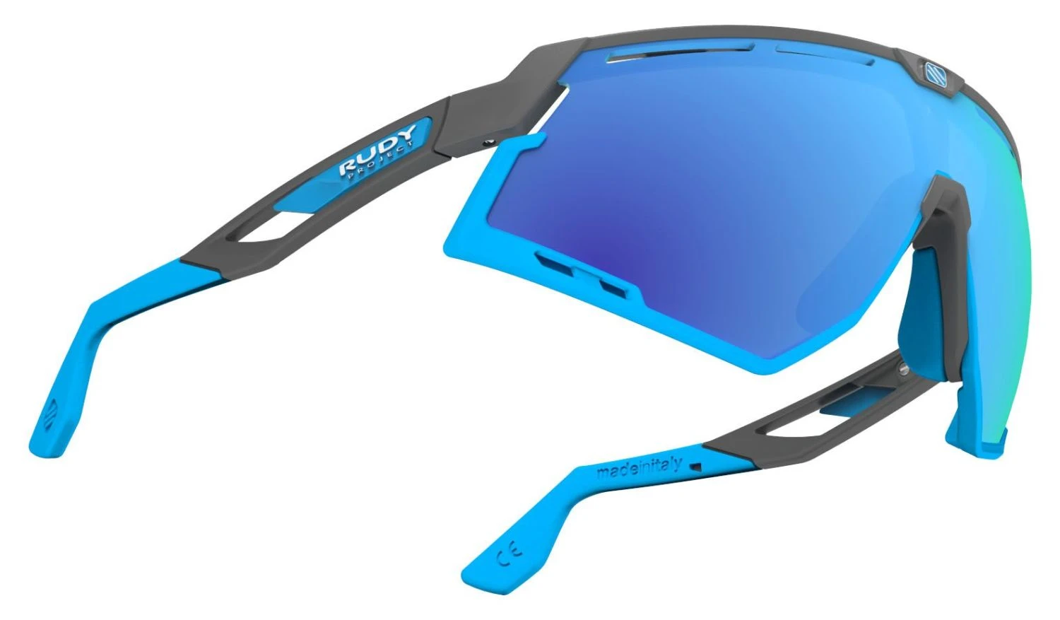 Rudy Project Defender Sportbrille -pyombo Matte-azur/ML Blue 3 Rudy Project Defender Sportbrille -pyombo Matte-azur/ML Blue – Bild 3
