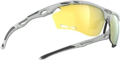 Rudy Project Propulse Sportbrille - Light Grey Mat/multilaser Red -Fahrradausrüstungs Geschäft Rudy Project Propulse Sportbrille Laufbrille joggingbrille light grey mat yellow 3