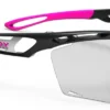 Rudy Project Tralyx Slim Sportbrille - Black Gloss-pink ImpactX 2Black Photochromic
