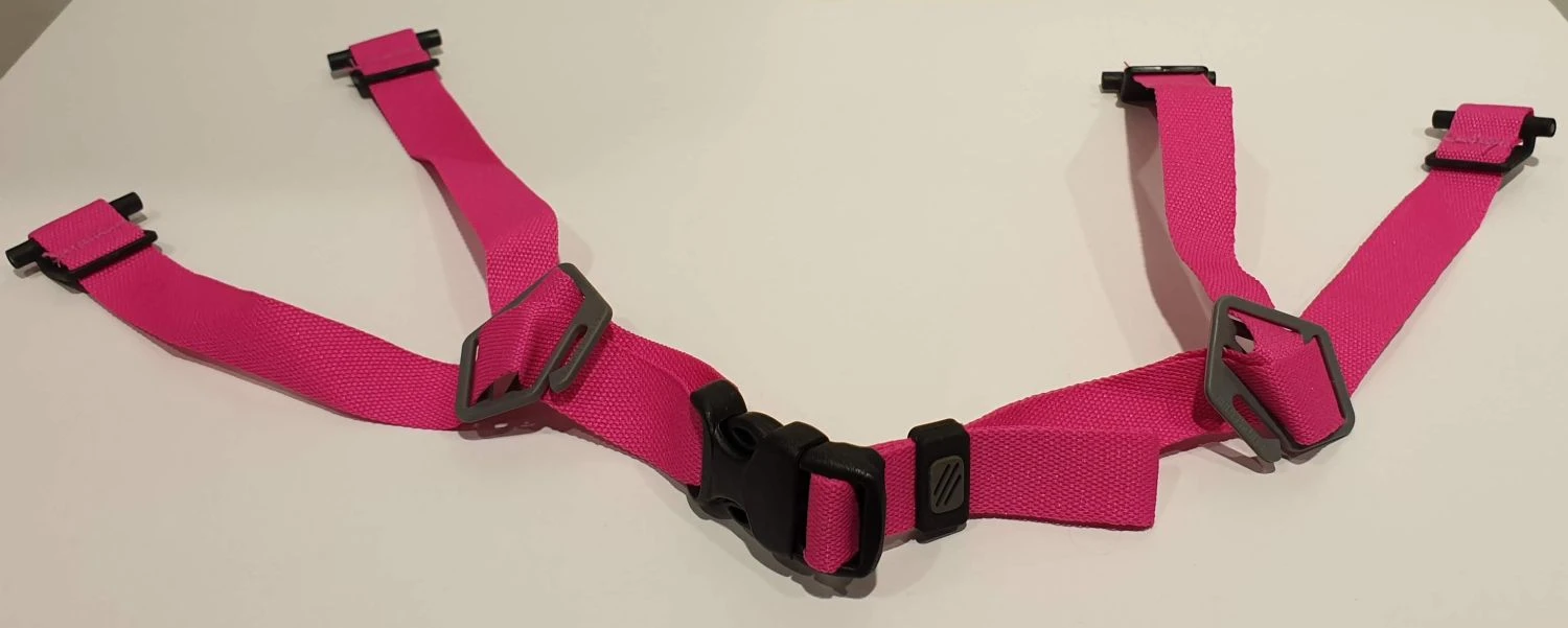 Farbiges Wechsel-Gurtband Für Rudy Project Central Fahrradhelm-pink 1 Farbiges Wechsel-Gurtband Für Rudy Project Central Fahrradhelm-pink