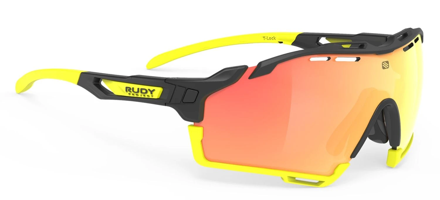 Rudy Project Cutline Sportbrille - Black Matt/Multilaser Orange 1 Rudy Project Cutline Sportbrille - Black Matt/Multilaser Orange