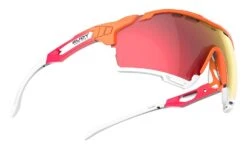 Rudy Project Cutline Sportbrille - Mandarin Fade/coral Matt/Multilaser Red -Fahrradausrüstungs Geschäft Rudy Projetc Cutline sportbrille rennradbrille mandarin fade coral matt SP633846 0011 3