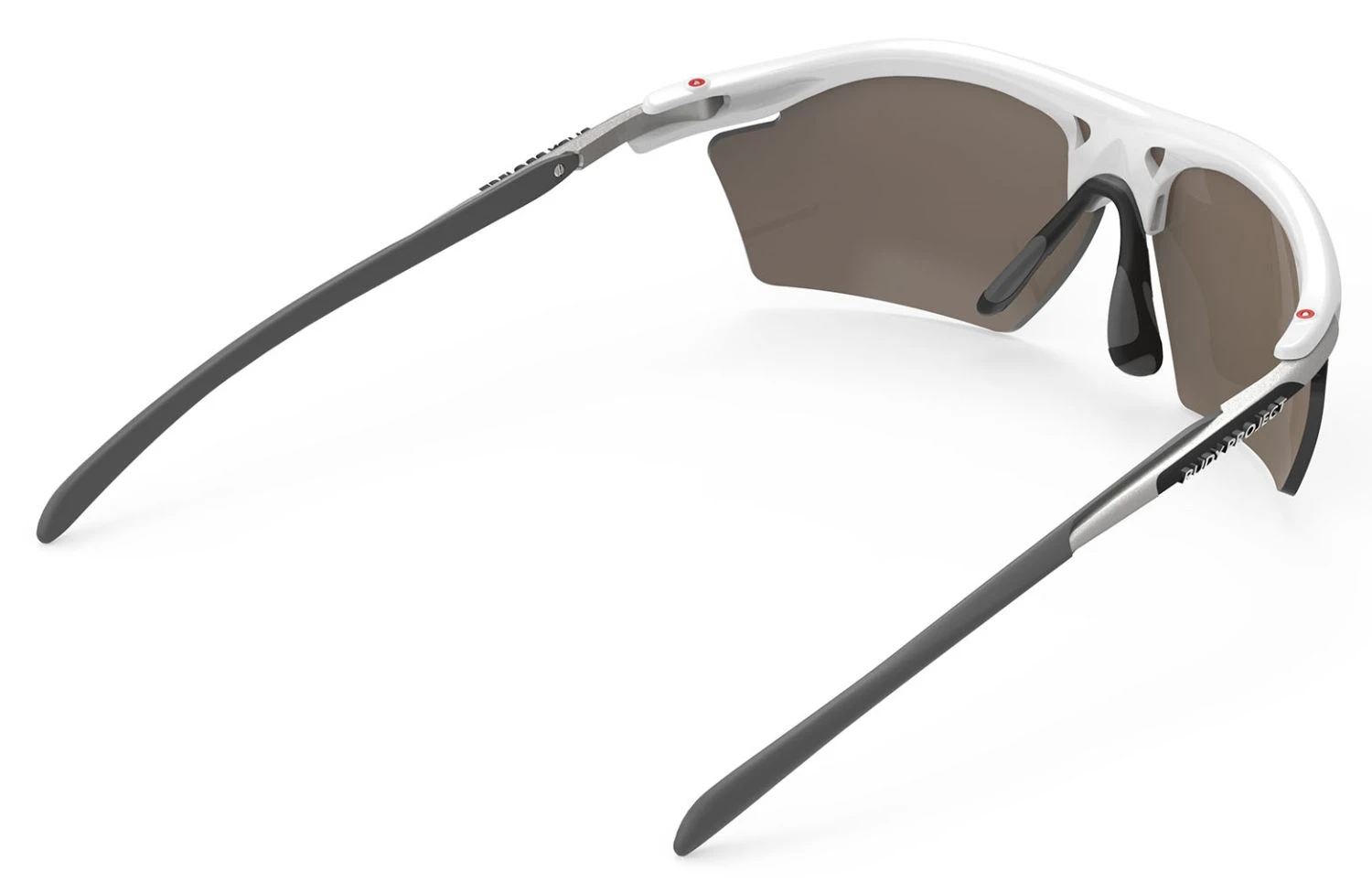 Rudy Project Rydon Slim Sportbrille - White Gloss - Multilaser Gold 5 Rudy Project Rydon Slim Sportbrille - White Gloss - Multilaser Gold – Bild 5