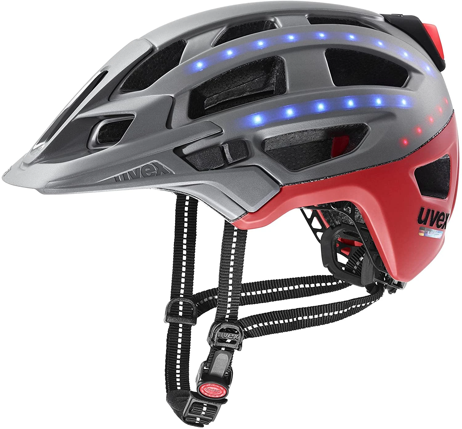 Uvex Finale 2.0 Light Fahrradhelm-silver Red Mat 1 Uvex Finale 2.0 Light Fahrradhelm-silver Red Mat