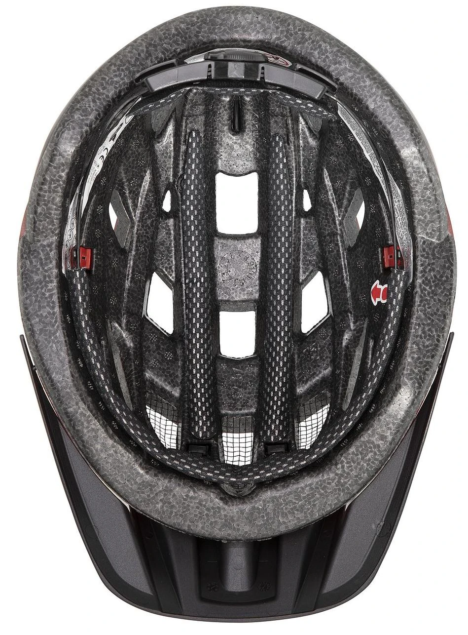 Uvex I-vo Cc Fahrradhelm - Red Black Mat 5 Uvex I-vo Cc Fahrradhelm - Red Black Mat – Bild 5