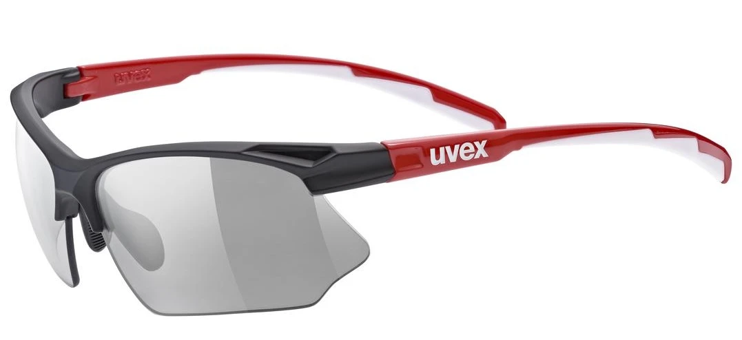 Uvex Sportstyle 802 Vario Sportbrille - Black Red White 1 Uvex Sportstyle 802 Vario Sportbrille - Black Red White