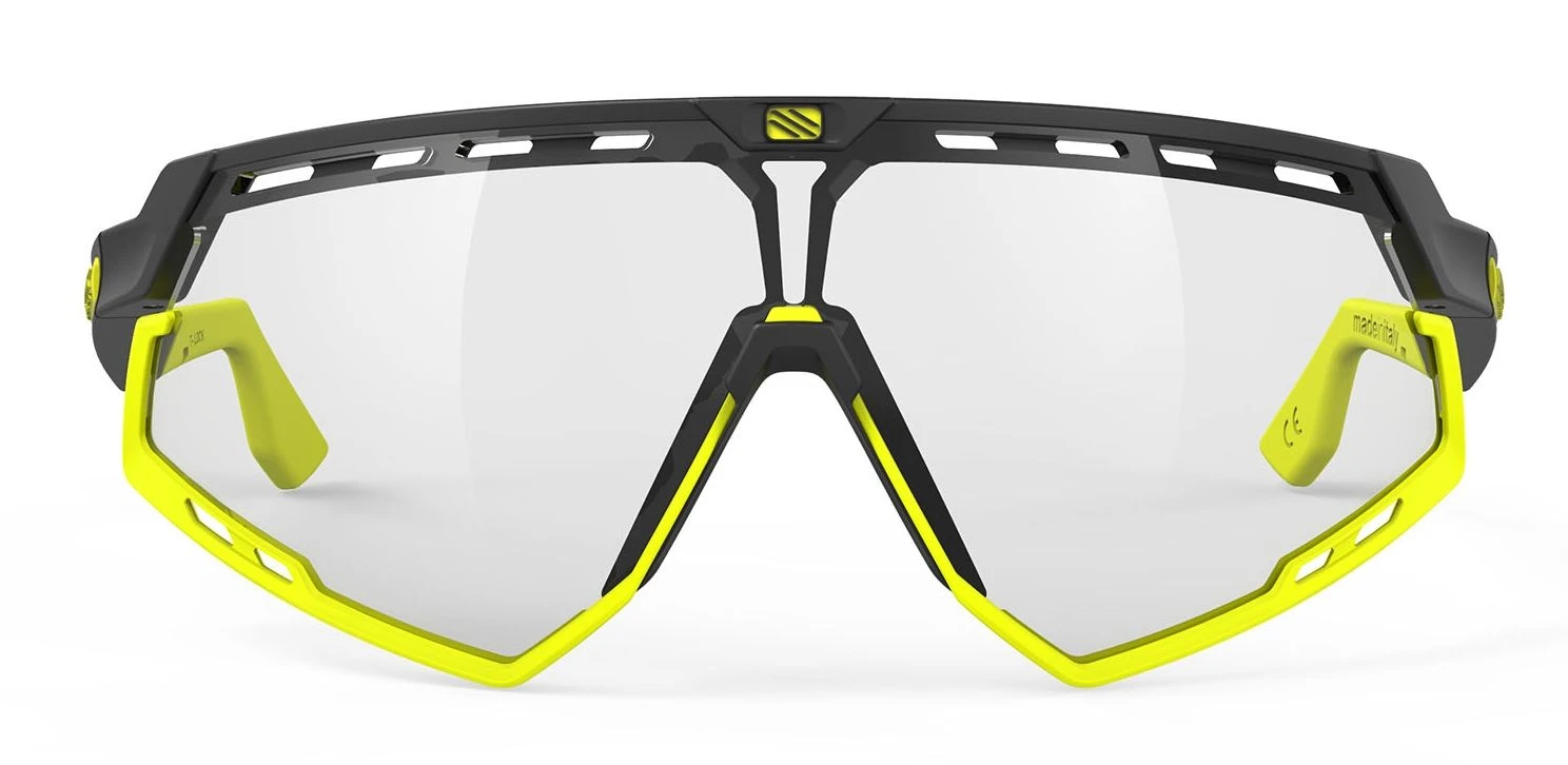 Rudy Project Defender Sportbrille -black Mat-Yellow Fluo/ImpactX Photochromic 2 Rudy Project Defender Sportbrille -black Mat-Yellow Fluo/ImpactX Photochromic – Bild 2