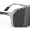 Rudy Project Spinshield Sportbrille - Light Grey Matte / Smoke Black