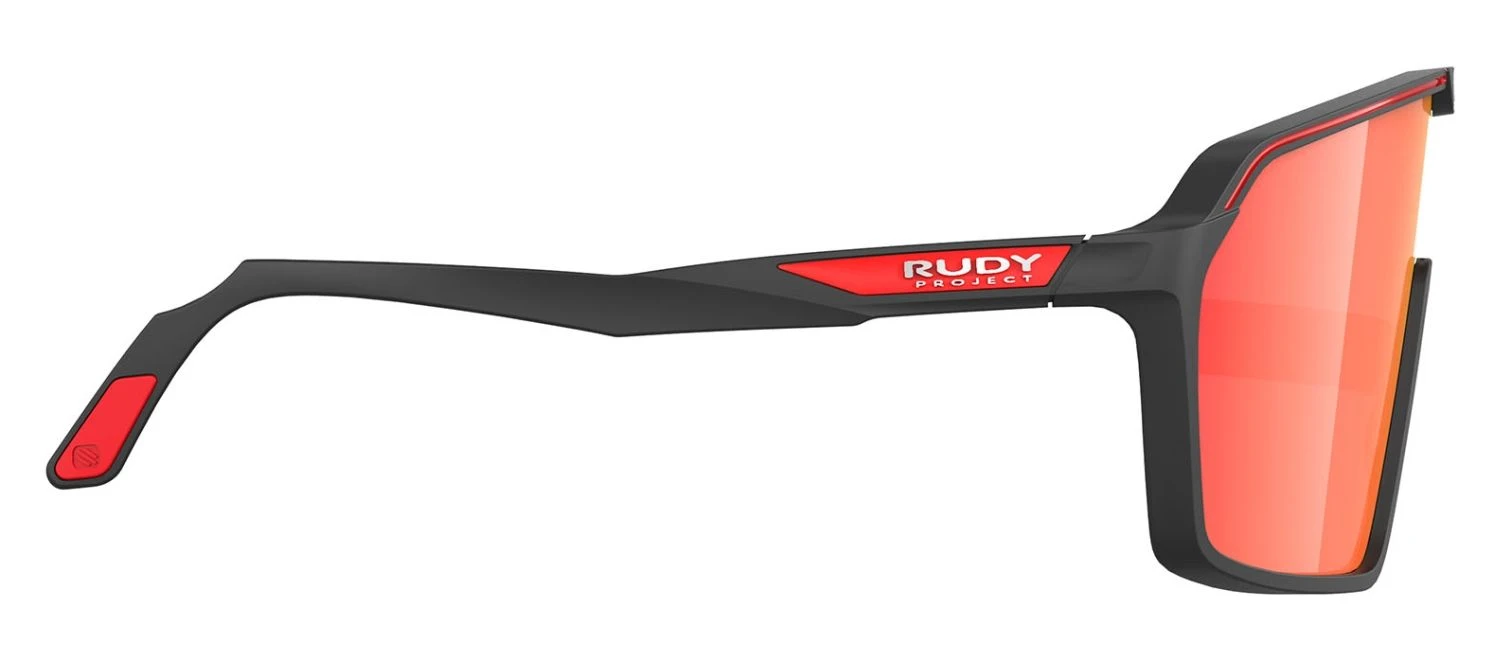 Rudy Project Spinshield Sportbrille - Black Matte / Multilaser Red 4 Rudy Project Spinshield Sportbrille - Black Matte / Multilaser Red – Bild 4