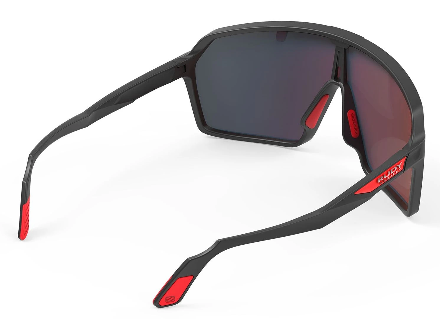 Rudy Project Spinshield Sportbrille - Black Matte / Multilaser Red 5 Rudy Project Spinshield Sportbrille - Black Matte / Multilaser Red – Bild 5