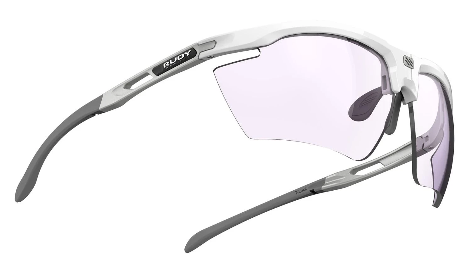 Rudy Project Magnus Sportbrille - White Gloss - ImpactX 2 Laser Purple 3 Rudy Project Magnus Sportbrille - White Gloss - ImpactX 2 Laser Purple – Bild 3