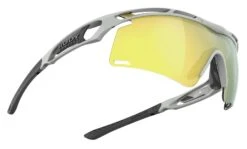 Rudy Project Tralyx+ Sportbrille - Light Grey Matte/Multilaser Yellow -Fahrradausrüstungs Geschäft SP760597 0000 Rudy Project Tralyx Sportbrille Rennradbrille Joggingbrille light grey matt multilaser yellow 3