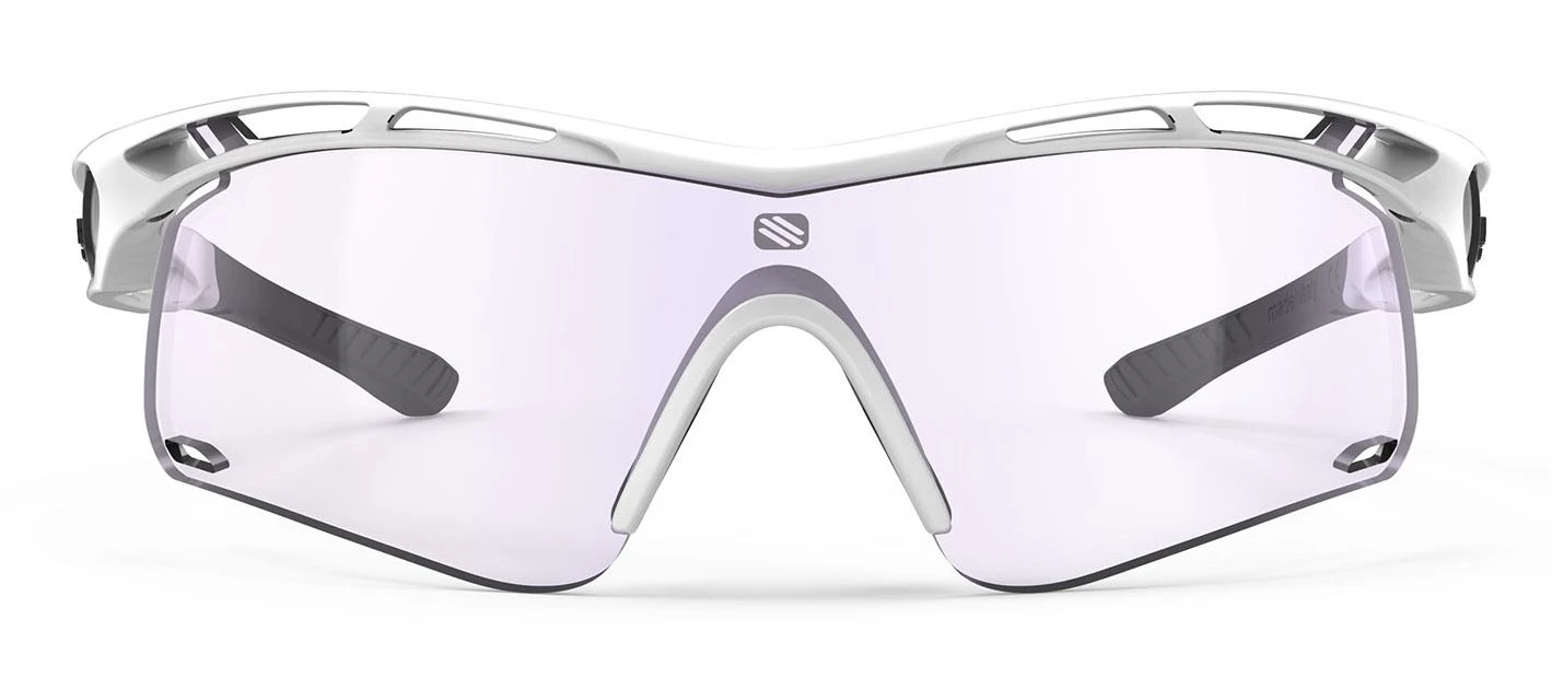 Rudy Project Tralyx+ Slim Sportbrille - White Gloss/ImpactX Photochromic 2 Rudy Project Tralyx+ Slim Sportbrille - White Gloss/ImpactX Photochromic – Bild 2