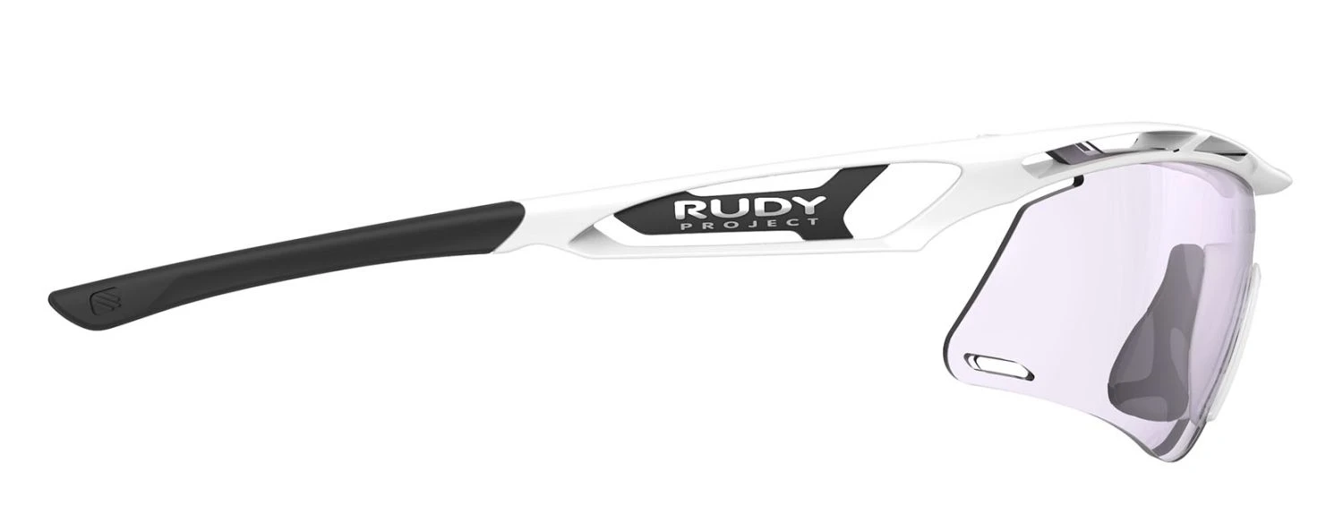 Rudy Project Tralyx+ Slim Sportbrille - White Gloss/ImpactX Photochromic 4 Rudy Project Tralyx+ Slim Sportbrille - White Gloss/ImpactX Photochromic – Bild 4