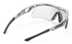 Rudy Project Tralyx+ Slim Sportbrille - Light Grey Matte/ImpactX Photochromic -Fahrradausrüstungs Geschäft SP787897 0000 Rudy Project Tralyx slim sportbrille small light grey matte impactx photochromic 2 laser black smoke 5