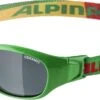 Alpina Sports Flexxy Kids Kindersonnenbrille - Green-puzzle