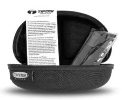 TIFOSI Crit Sportbrille-mat Smoke/Blue Polarized -Fahrradausrüstungs Geschäft Tifosi Zubehoer case