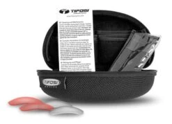 TIFOSI Amok Sportbrille-Black Matt -Fahrradausrüstungs Geschäft case ac clear 1