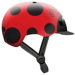 Nutcase Little Nutty Mips Fahrradhelm "Lady Bug" -Fahrradausrüstungs Geschäft nutcase little nutty kinderfahrradhelm lady bug 2