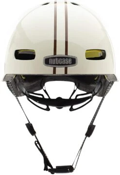 Nutcase Street Mips Fahrradhelm "Leather Bound Stripe" Gloss -Fahrradausrüstungs Geschäft nutcase street helmet mips Fahrradhelm Leather Bound Stripe 4
