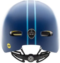 Nutcase Street Mips Fahrradhelm "Ocean Stripe" Matte -Fahrradausrüstungs Geschäft nutcase street helmet mips Fahrradhelm ocean stripe 2
