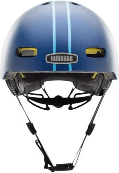 Nutcase Street Mips Fahrradhelm "Ocean Stripe" Matte -Fahrradausrüstungs Geschäft nutcase street helmet mips Fahrradhelm ocean stripe 4