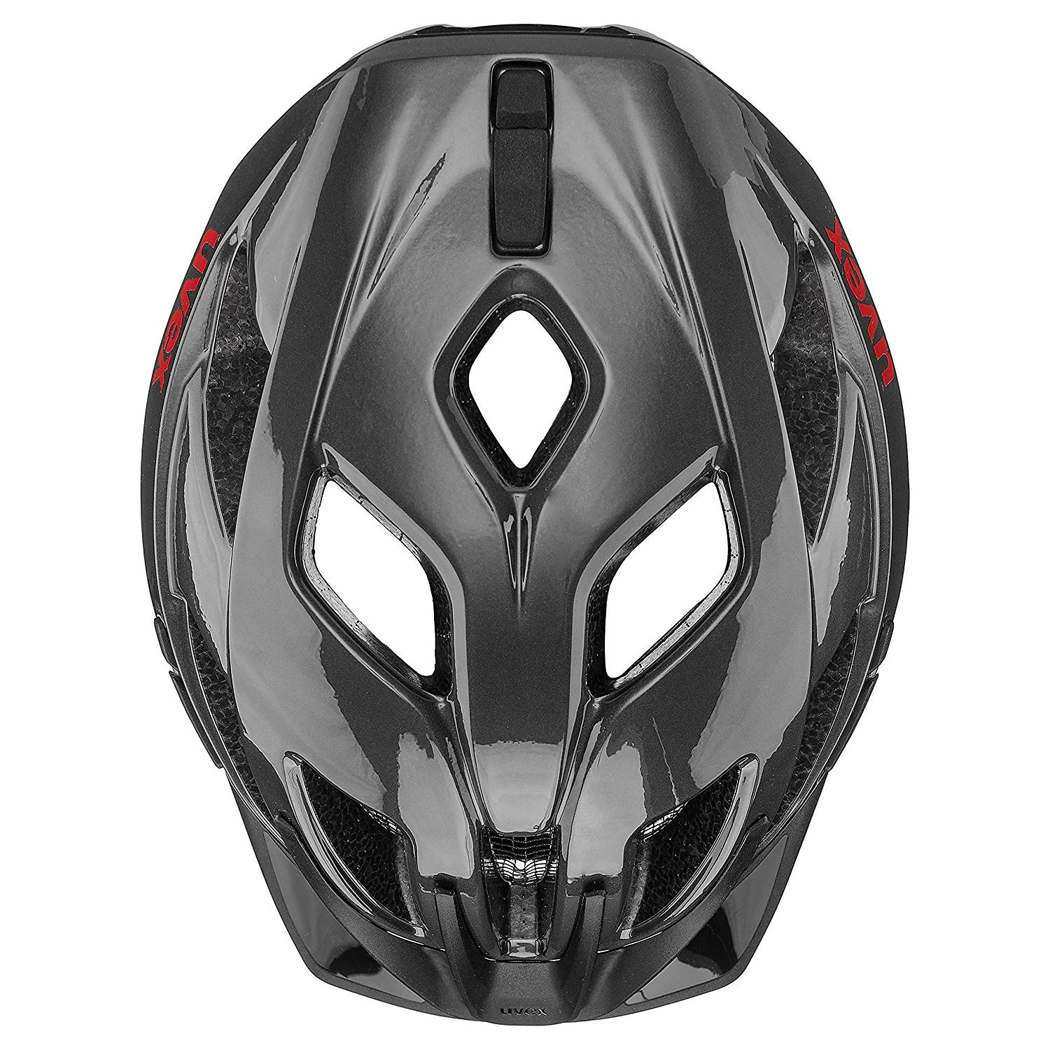 Uvex Active Fahrradhelm - Anthracite Red 5 Uvex Active Fahrradhelm - Anthracite Red – Bild 5