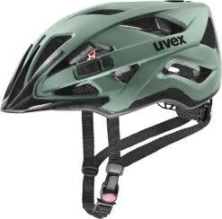Uvex Active Cc Fahrradhelm - Moos Green Black Mat