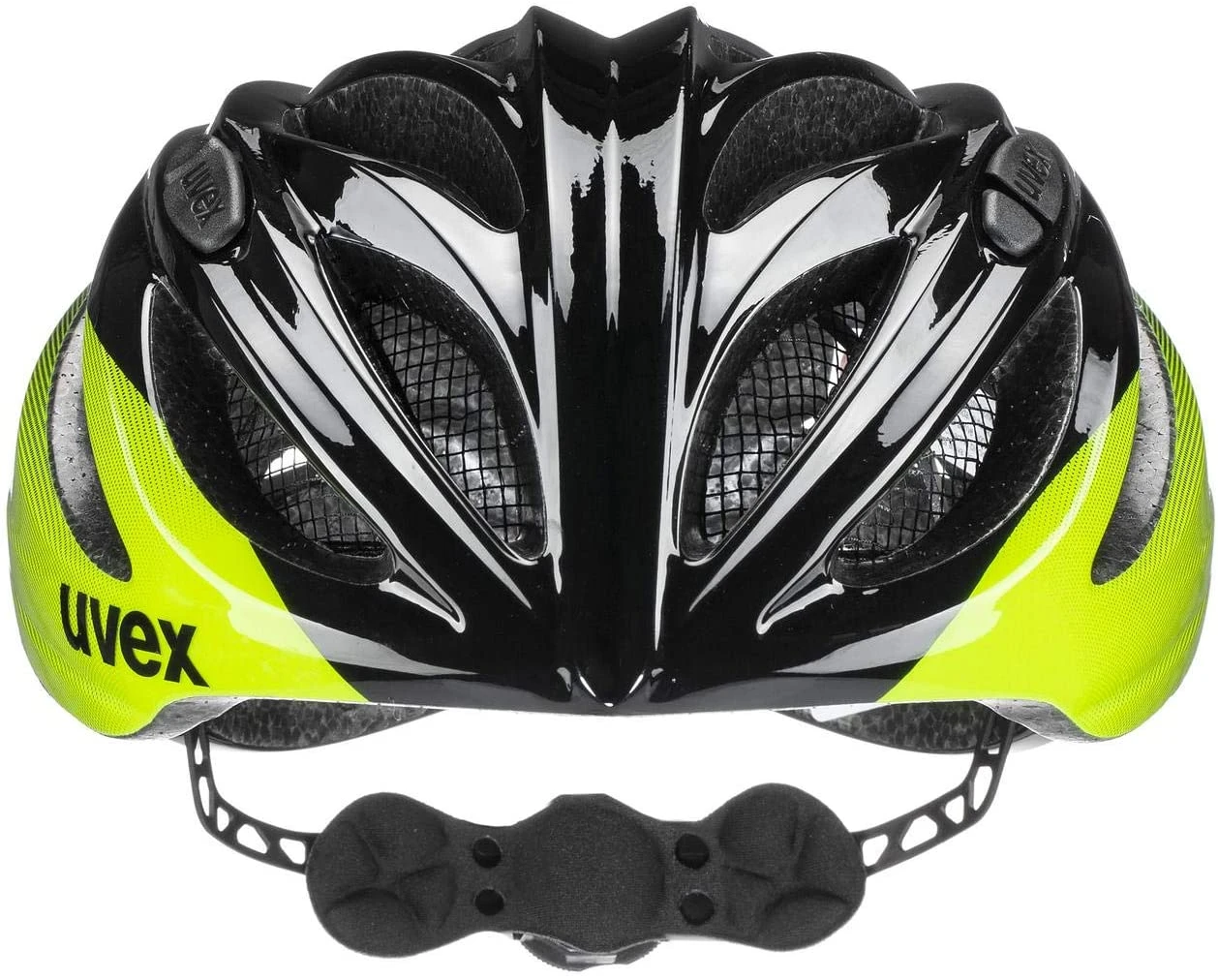 Uvex Boss Race Rennradhelm - Black - Lime 2 Uvex Boss Race Rennradhelm - Black - Lime – Bild 2