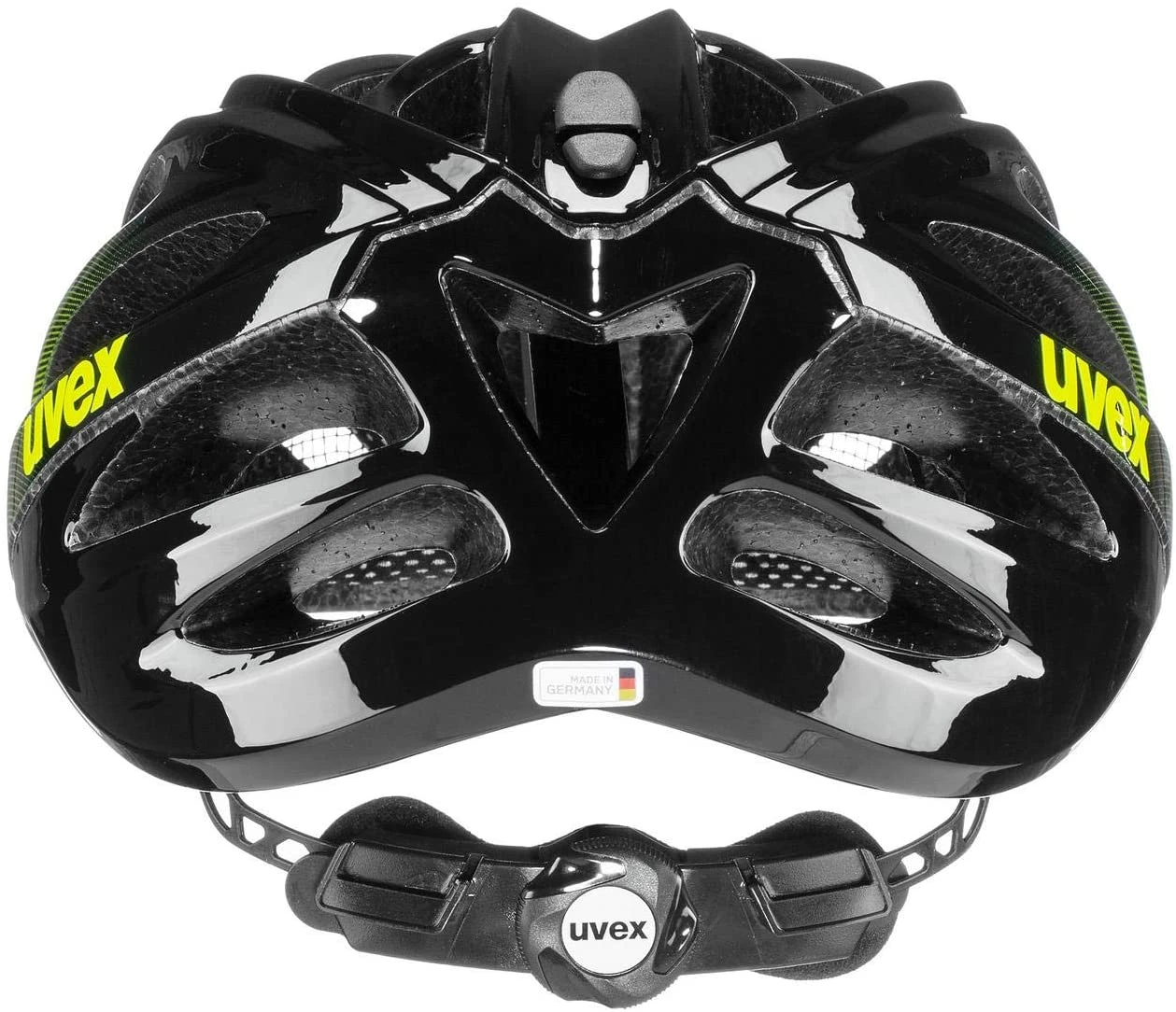 Uvex Boss Race Rennradhelm - Black - Lime 3 Uvex Boss Race Rennradhelm - Black - Lime – Bild 3