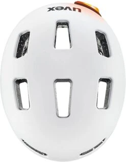 Uvex City 4 Fahrradhelm - White Skyfall Mat -Fahrradausrüstungs Geschäft uvex city 4 Fahrradhelm ebike Helm whote skyfall matt 5