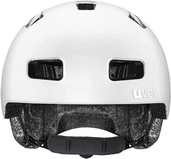 Uvex City 4 WE Fahrradhelm - White Grey Mat 2 Uvex City 4 WE Fahrradhelm - White Grey Mat – Bild 2