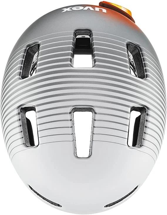 Uvex City 4 WE Fahrradhelm - White Grey Mat 5 Uvex City 4 WE Fahrradhelm - White Grey Mat – Bild 5