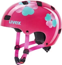 Skaterhelm Uvex Kid 3 - Pink Flower
