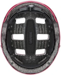 Skaterhelm Uvex Kid 3 - Pink Flower -Fahrradausrüstungs Geschäft uvex fahrradhelm kid 3 kinderhelm pink flower 5