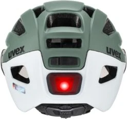Uvex Finale Visor Vario Visier Fahrradhelm - Moss Green-cloud Matt -Fahrradausrüstungs Geschäft uvex finale visor v Fahrradhelm mit selbsttoenendem Visier moos green mat 5