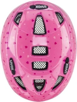 Fahrradhelm Uvex Kid 2 Kinderhelm - Pink Confetti -Fahrradausrüstungs Geschäft uvex kid 2 Kinderfahrradhelm pink confetti 4
