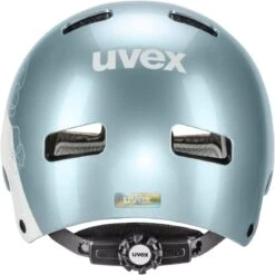 Skaterhelm Uvex Kid 3 - Cloud-white -Fahrradausrüstungs Geschäft uvex kid 3 kinder skaterhelm fahrradhelm cloud white 3