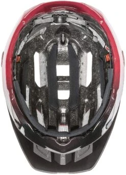 Uvex Quatro Cc Mountainbike Helm - Dark Red-black Mat -Fahrradausrüstungs Geschäft uvex quatro cc mtb mountainbike fahrradhelm rot schwarz matt 4
