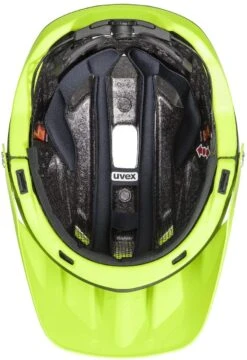 Uvex Quatro Integrale Mountainbike Helm - Black Lime Mat -Fahrradausrüstungs Geschäft uvex quatro integrale MTB Fahrradhelm black lime mat 4